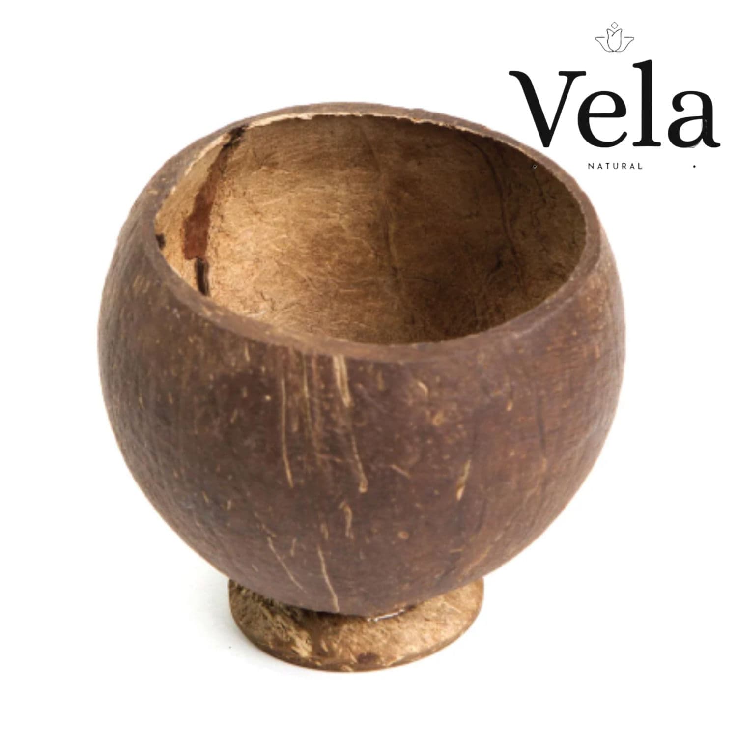 Polished Coconut Cup 300ml - Reusable, Handmade & Eco-Friendly