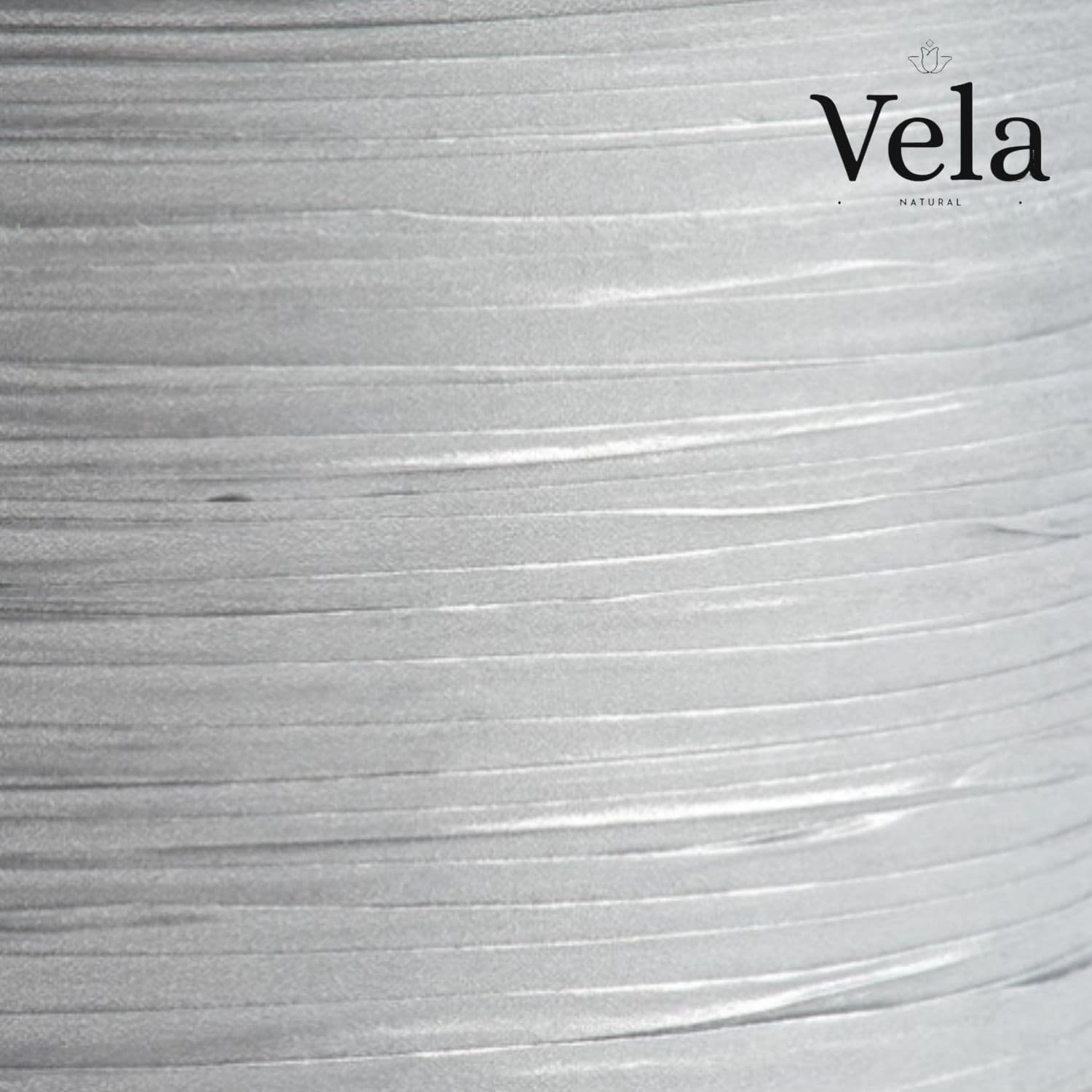 Compostable Ribbon: Silver