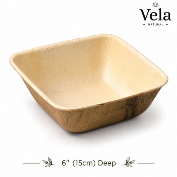 Wholesale Square Palm Leaf Bowls alternate image