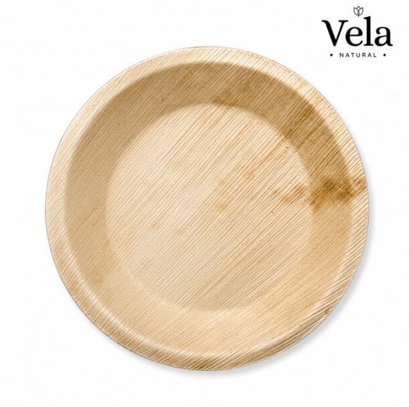 Wholesale Round Palm Leaf Plates alternate image