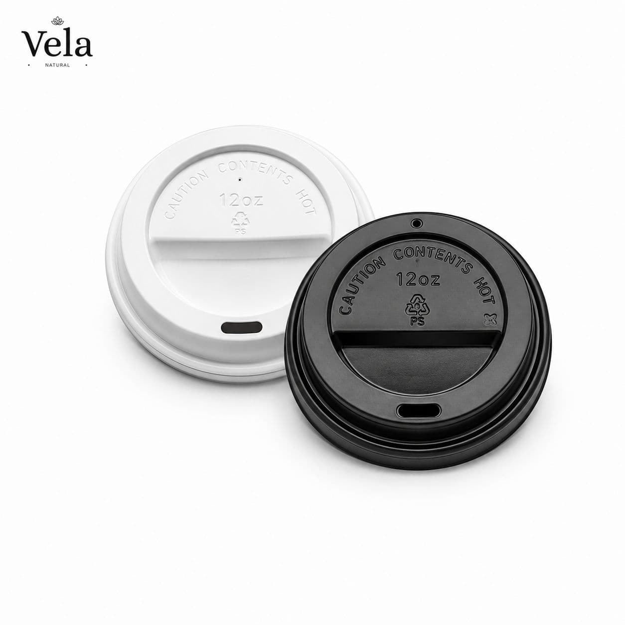 12oz Lids For Disposable Cups - 500 Pack product image 1