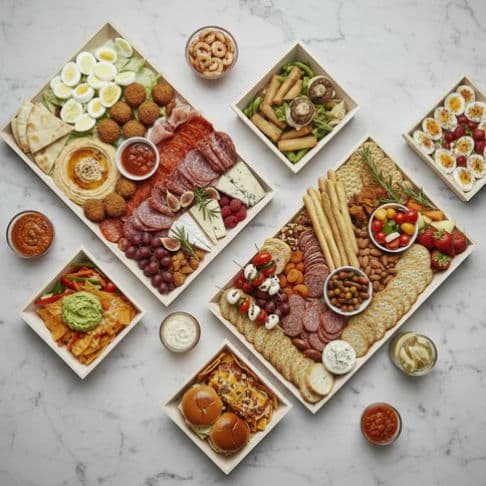 12" x 22" Rectangle Wooden Serving Trays - 2 Pack product image 2