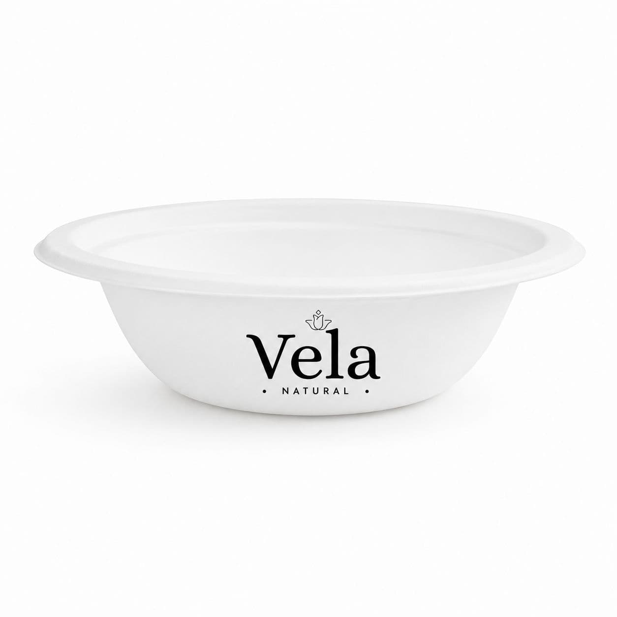 16oz (500ml) Compostable Large Round Bagasse Bowls
