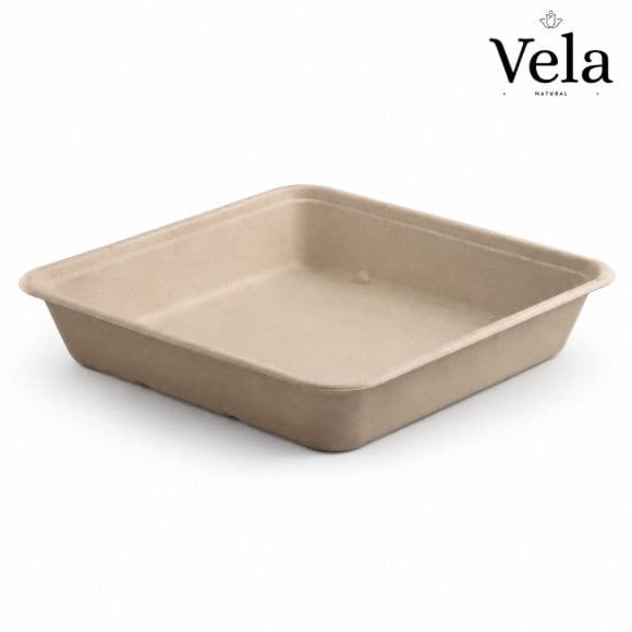 1,750ml Large Natural Plant Fibre Takeaway Base