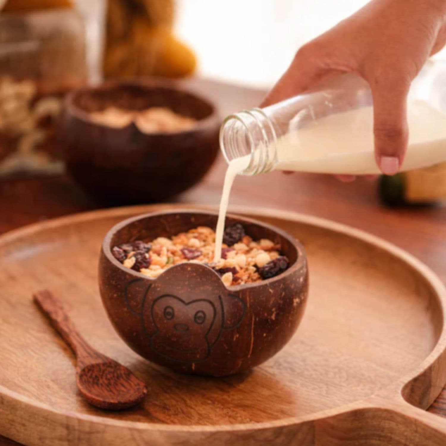 Kids Bowl Natural - Monkey - 5 Pack product image 3