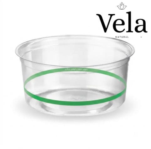 360ml Clear PLA BioBowls