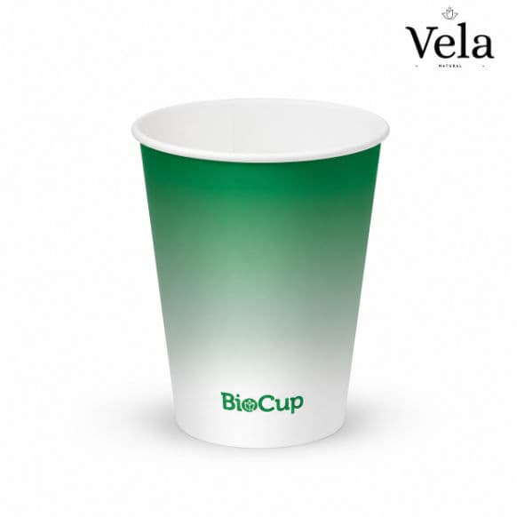 390ml / 12oz (90mm) Cold Paper BioCups