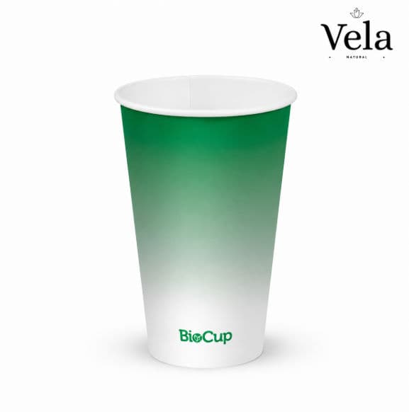 500ml / 16oz (90mm) Cold Paper BioCups