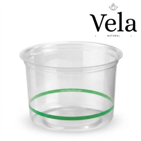 500ml Clear PLA BioBowls