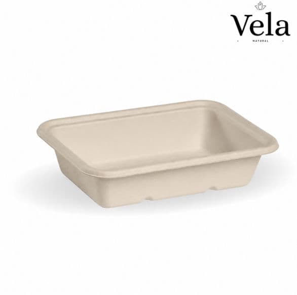 500ml Natural Plant Fibre Takeaway Base