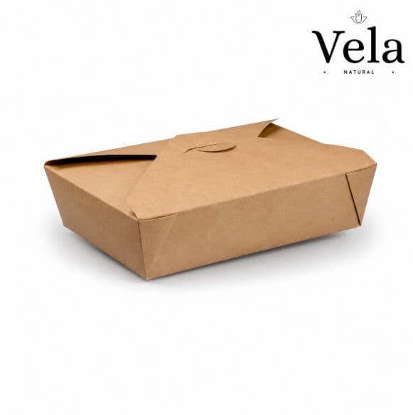530ml Kraft #10 Hot Food Boxes