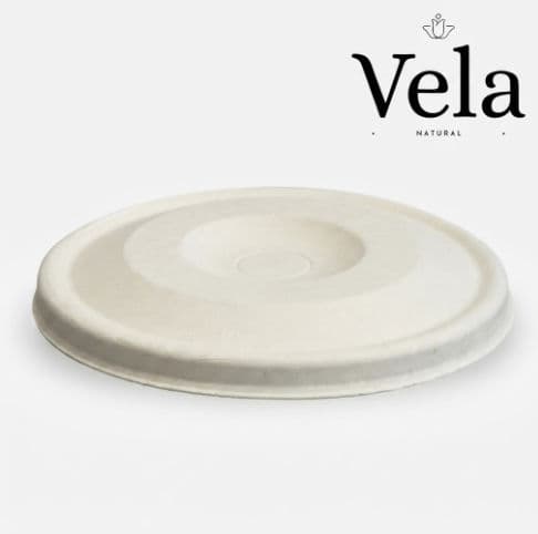 90mm Cold BioCup Sugarcane Flat Lids
