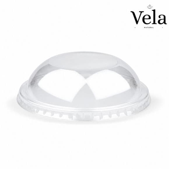BioBoard Ice Cream Cup - 5oz - Domed Lid PET