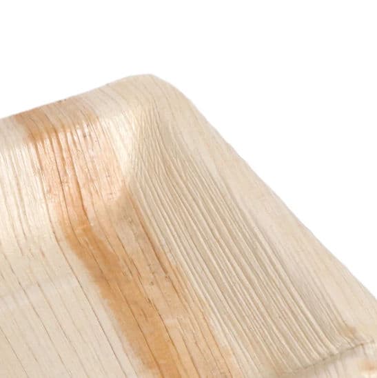 Biodegradable Bamboo Plates - Small Rectangle 16cm x 12cm - 25 Pack product image 3