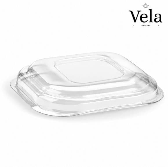 Clear RPET Lids to Fit 280-630ml BioCane Takeaway Containers