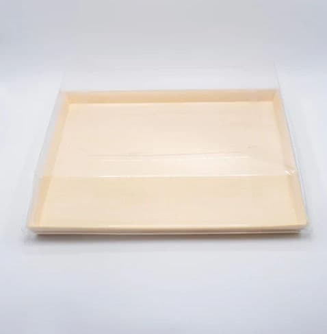 RPET Lids For Square Wooden Trays - 18" x 18", 10 product image 1
