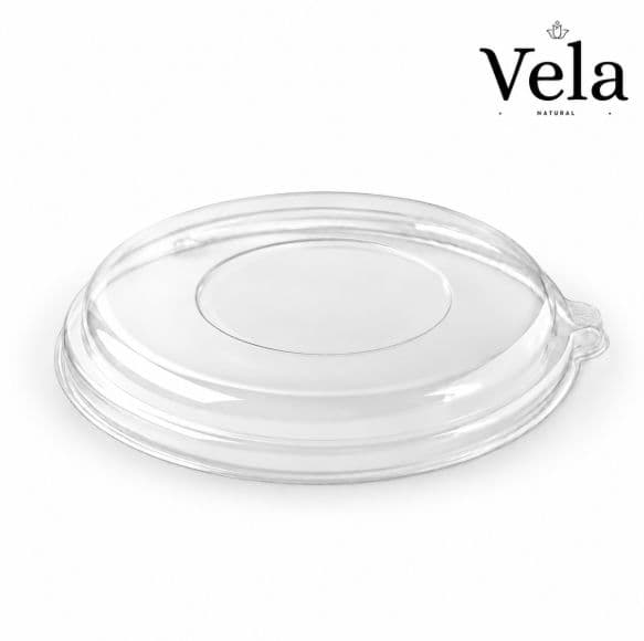 RPET Lids to Fit 800-1,180ml Natural BioCane Bowls