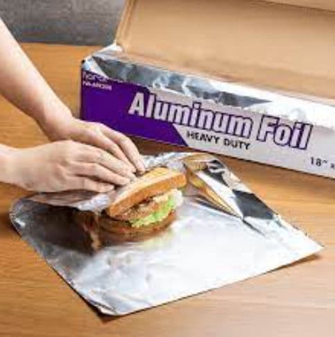 XL Aluminium Tin Foil 75 Meter (45cm wide) Cutterbox - 1 Unit product image 3