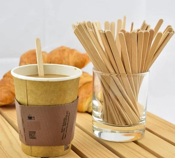 Wooden Stirrers (pack of 1000) - 5" product image 2