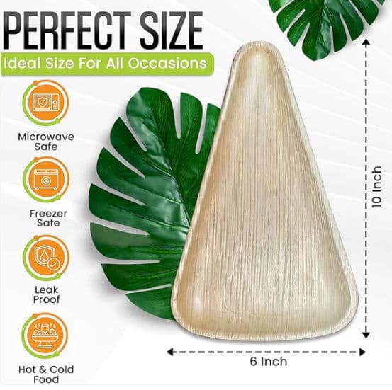 Triangle Disposable Tray 10" (25cm) - 25 Pack product image 3