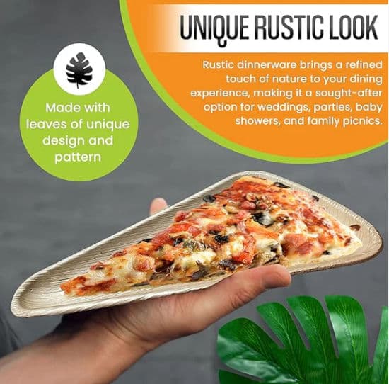 Triangle Disposable Tray 10" (25cm) - 25 Pack product image 2