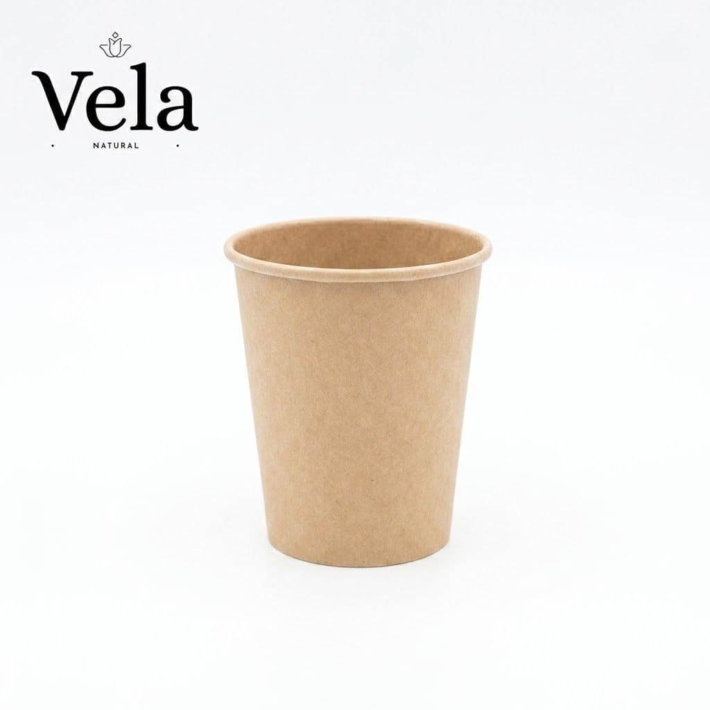 8oz Double Wall Bamboo Paper Cup Kraft - Large - 500 Pack product image 1